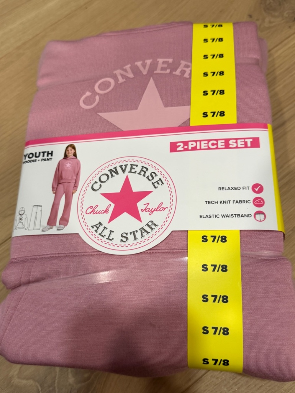 Converse Youth 2-Piece Set Hoodie and Pants NWT Small